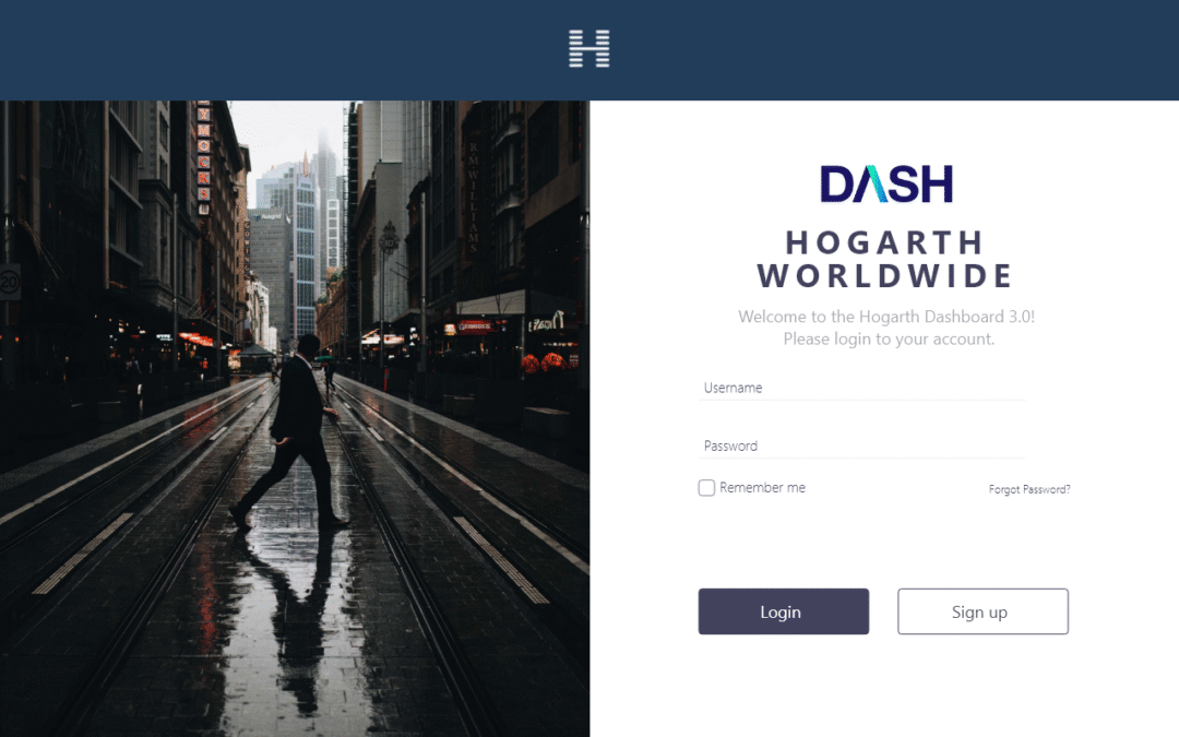 Hogarth Dash SaaS