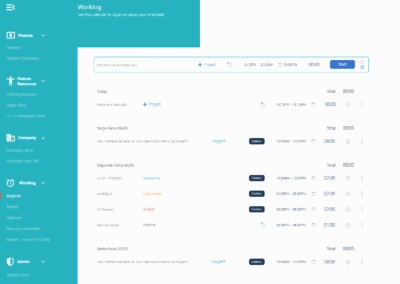Hogarth Dash ERP - Timesheet