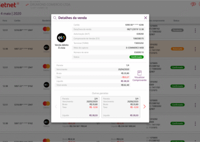 Getnet My Account - Sale Details