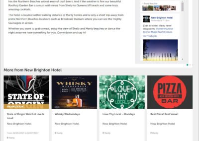 ThinkLocal Web Portal - Business Page